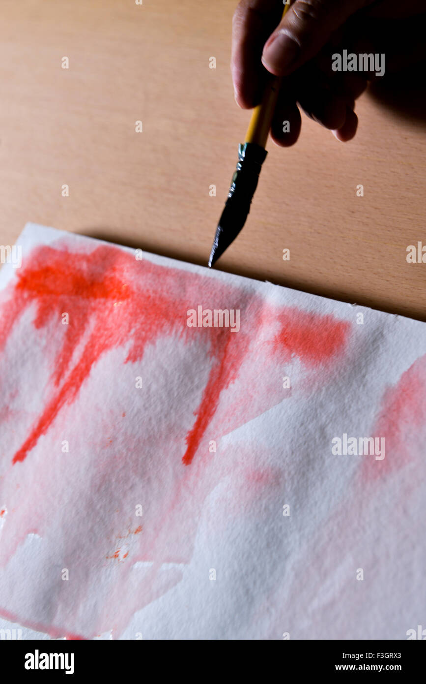 Dropping Ink Dripping Ink on Paper Stock Photo - Alamy