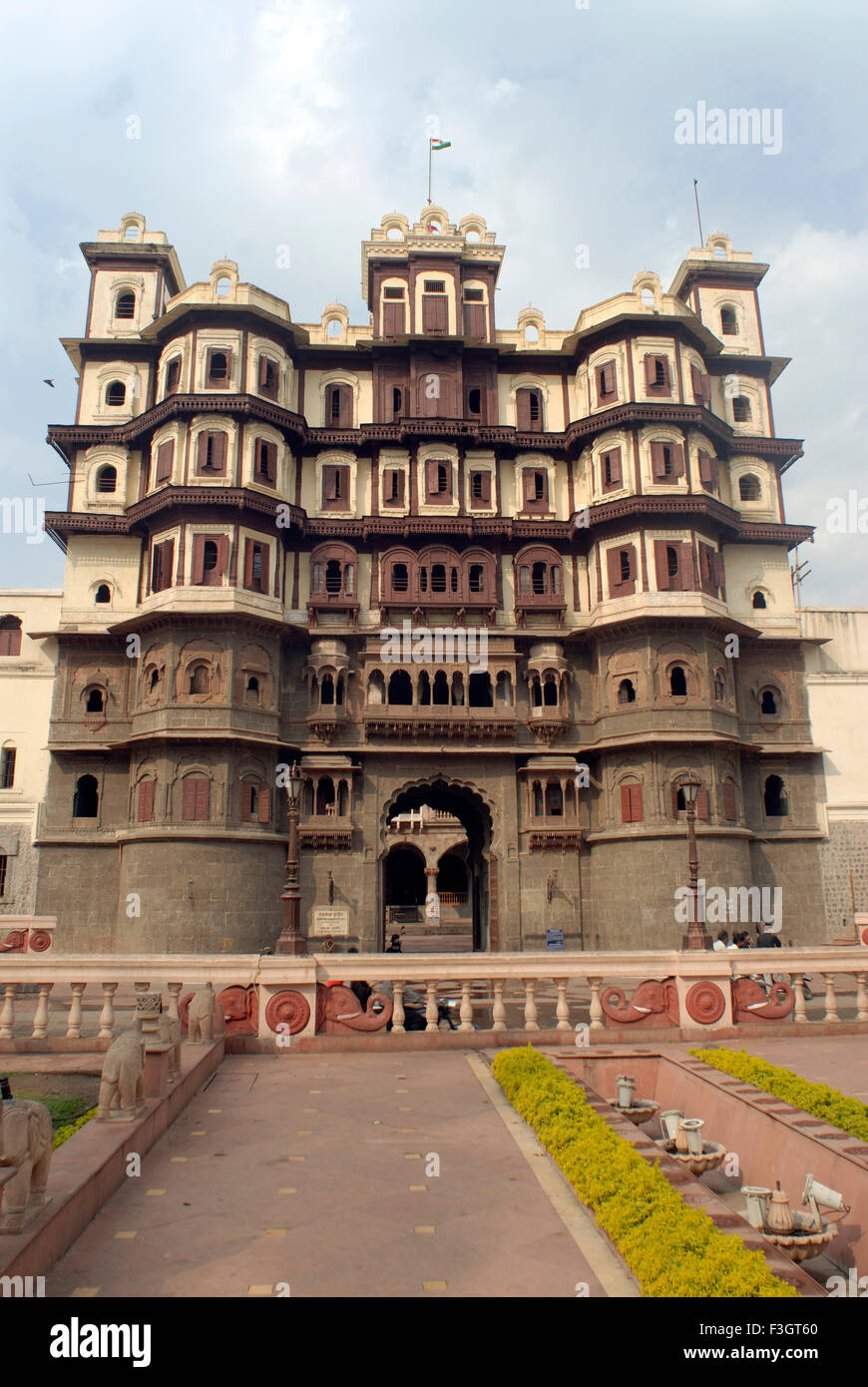 Rajwada Palace, Rajwada, Indore, Madhya Pradesh, India, Asia Stock