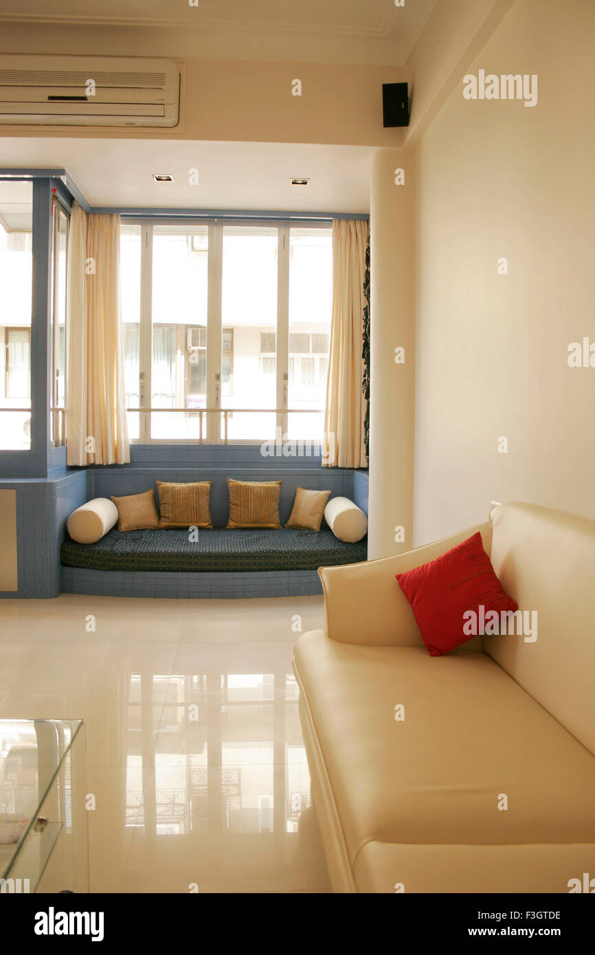 Interior Of Living Room Of Residential Flat Bombay Mumbai