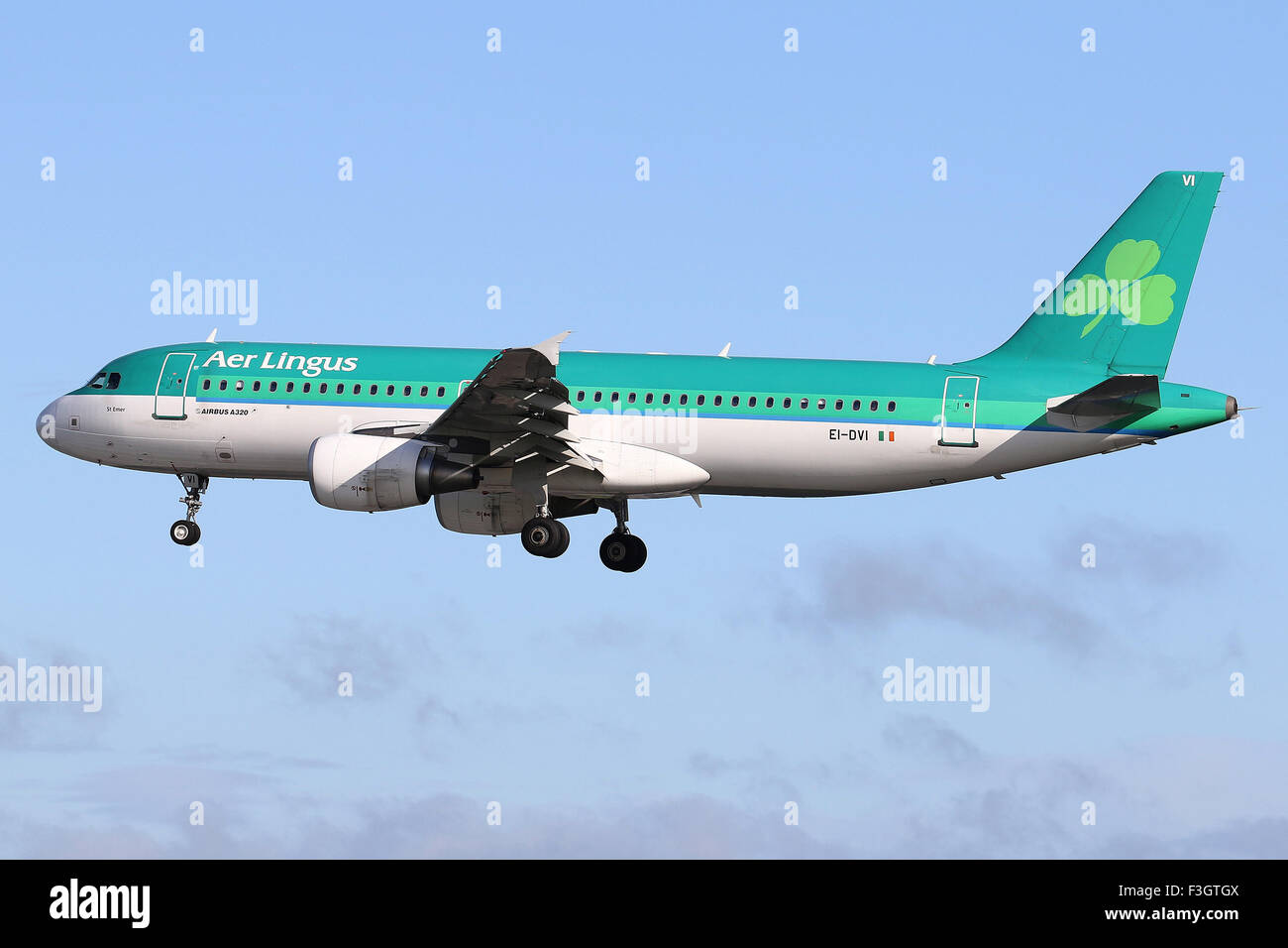 An Aer Lingus aircraft at Dublin Airport Stock Photo Alamy