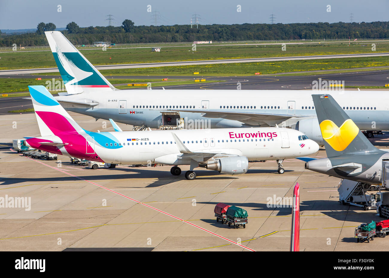 Düsseldorf International Airport, Germany Stock Photo Alamy