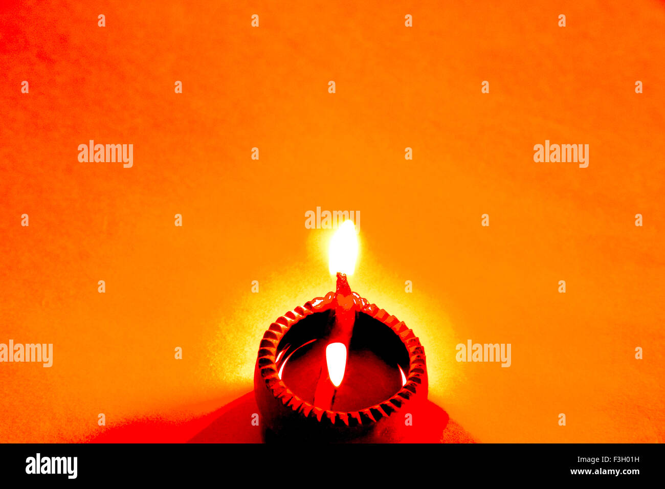 single diya light