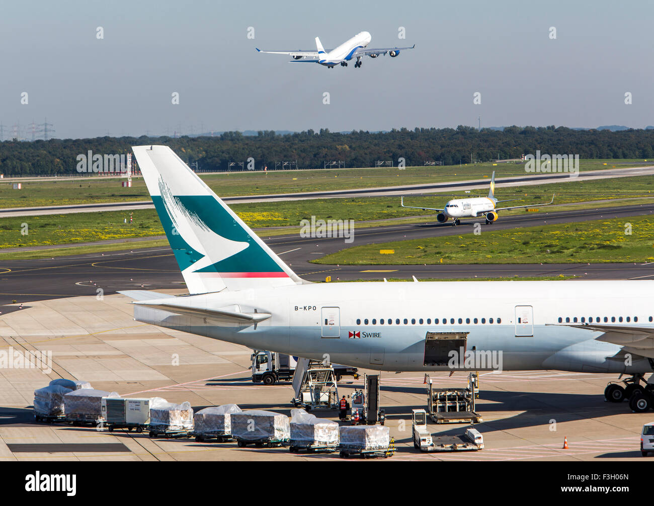 Düsseldorf International Airport, Germany, Stock Photo