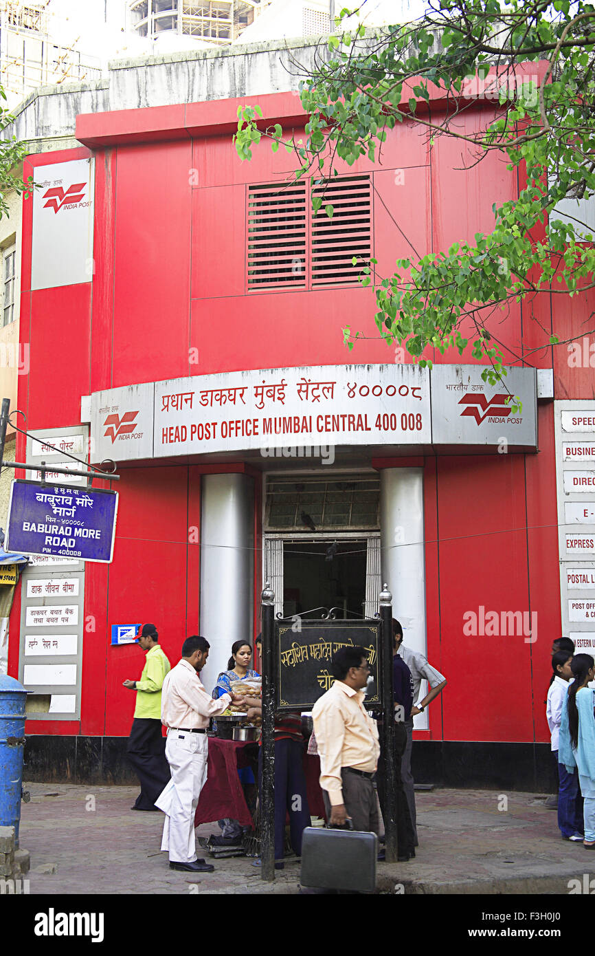 Head post office at Sadashiv Mahadev Salve chowk ; J. Boman Behram road