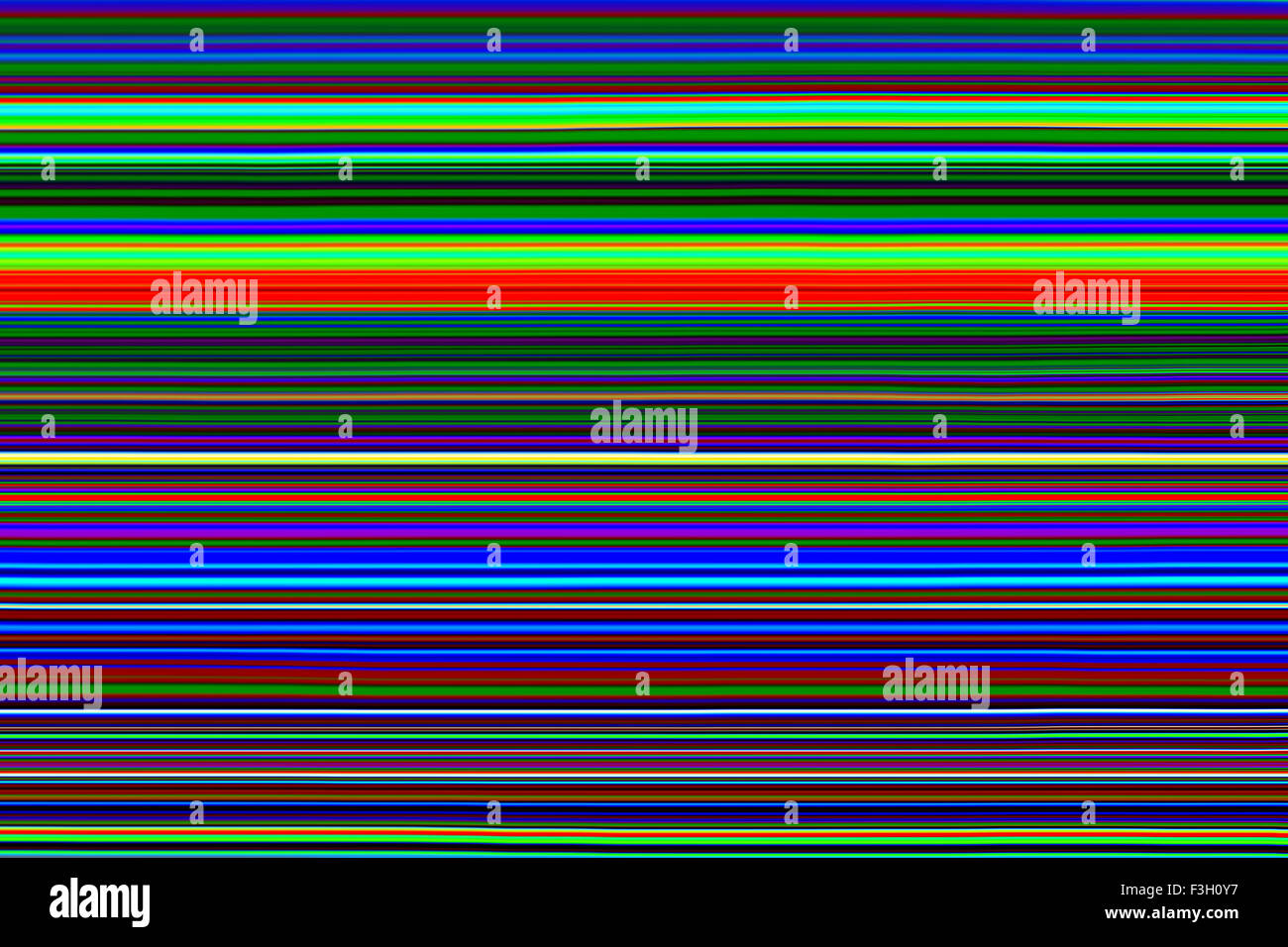 Modern fine art ; computer & digital photography magic and miracle of colourful line straight length of color bar Stock Photo