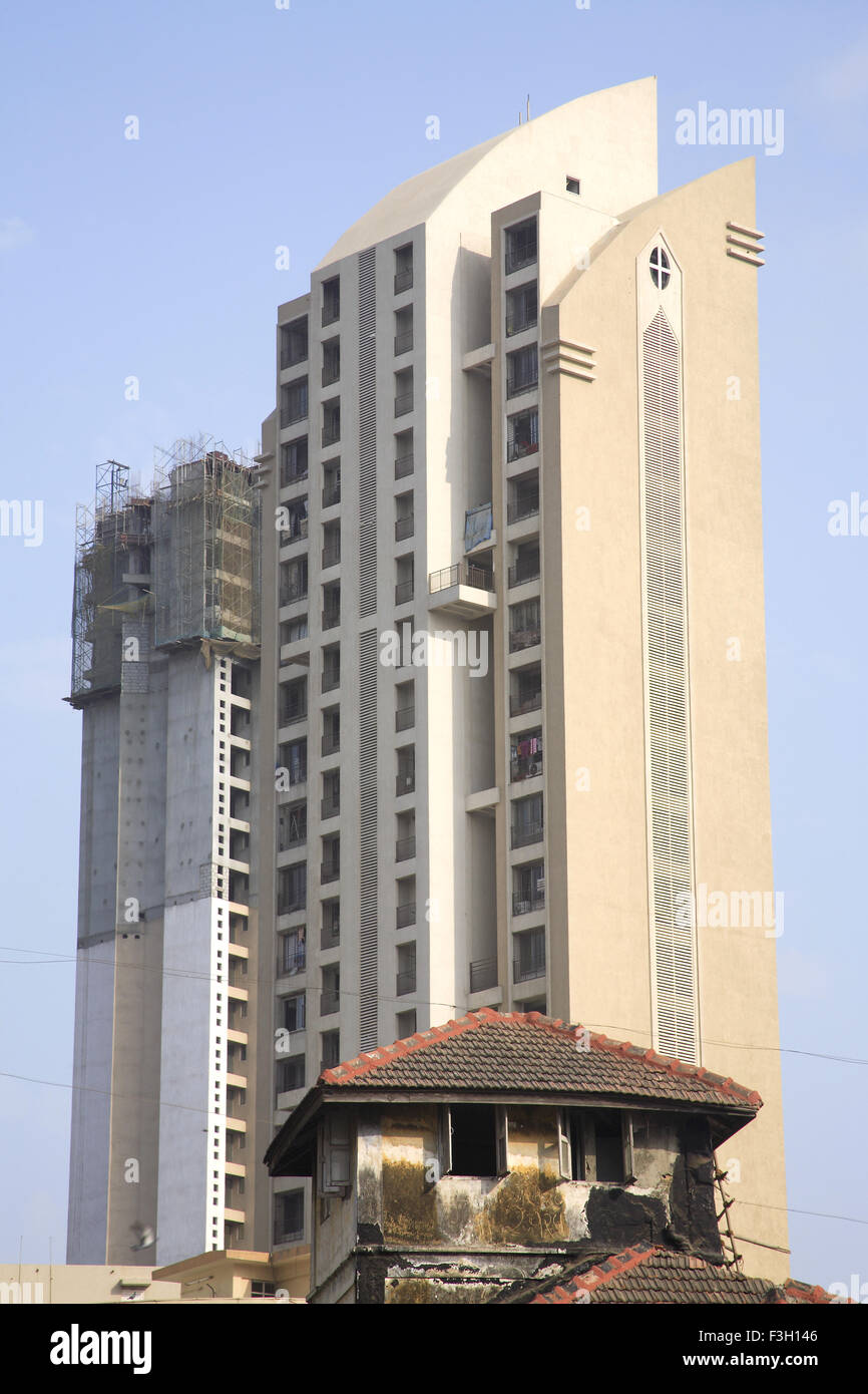 Building ; Patthe bapurao road ; Grant road ; Bombay now Mumbai ; Maharashtra ; India Stock Photo