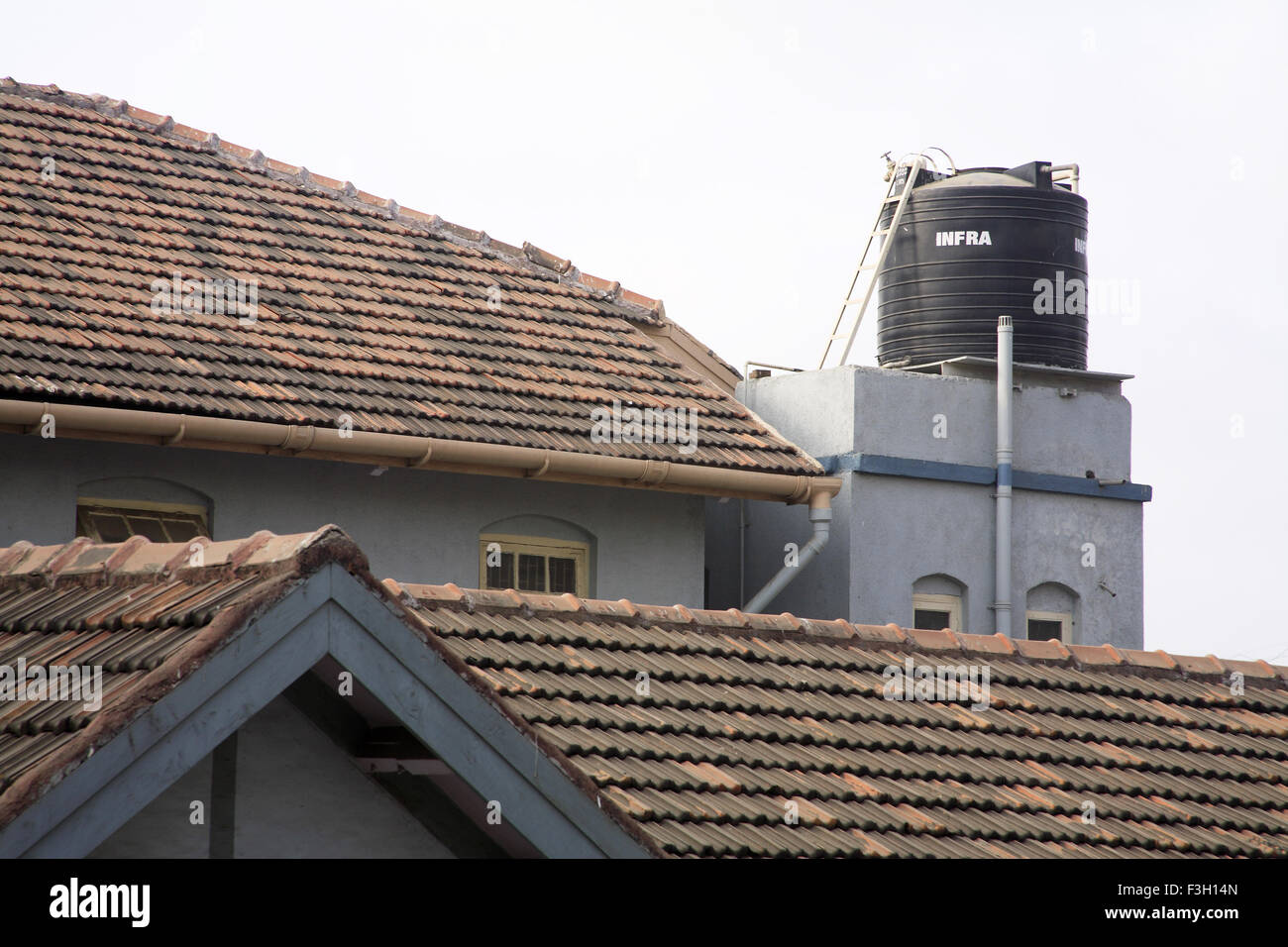 Seth dady cowasji Panday pavilion bai ruttonbai F. D. Panday girls high school established 1898 Grant road Bombay Mumbai Stock Photo