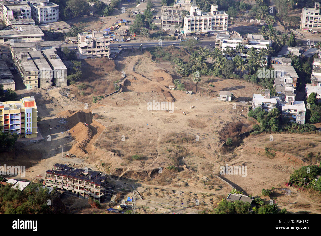 Buildings ; concrete jungle ; Virar ; Bombay now Mumbai ; Maharashtra ;  India Stock Photo - Alamy
