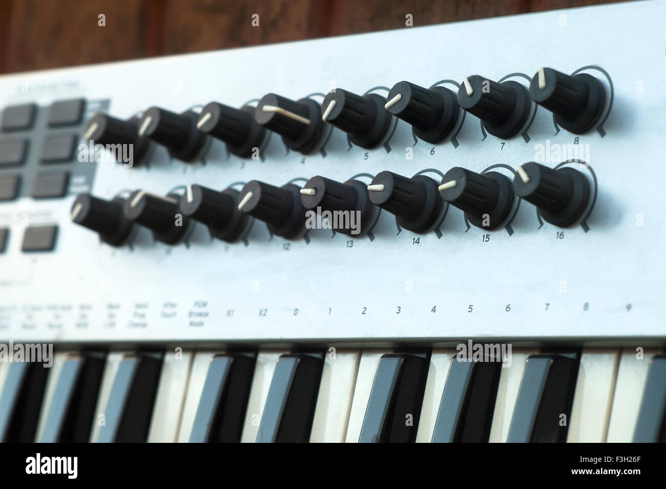 Synthesizer knobs hires stock photography and images Alamy