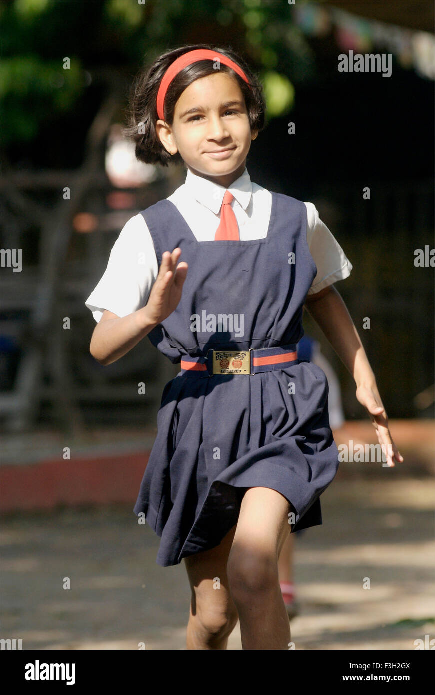 Girl running ; Nanhi Dunya school ; Doon School ; Dehradun ; Dera Doon