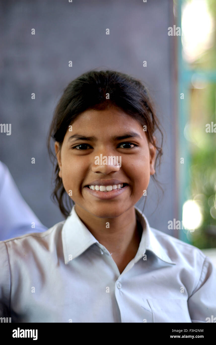 girl student at Nanhi Dunya school ; Doon School ; Dehradun ; Dera Doon