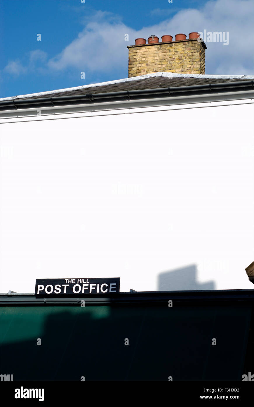 The Hill post office on Harrow On The Hill London ; U.K. United Kingdom