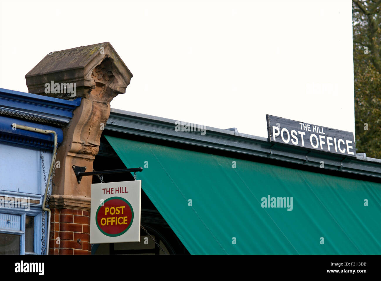The Hill Post Office at Harrow On The Hill London ; U.K. United Kingdom