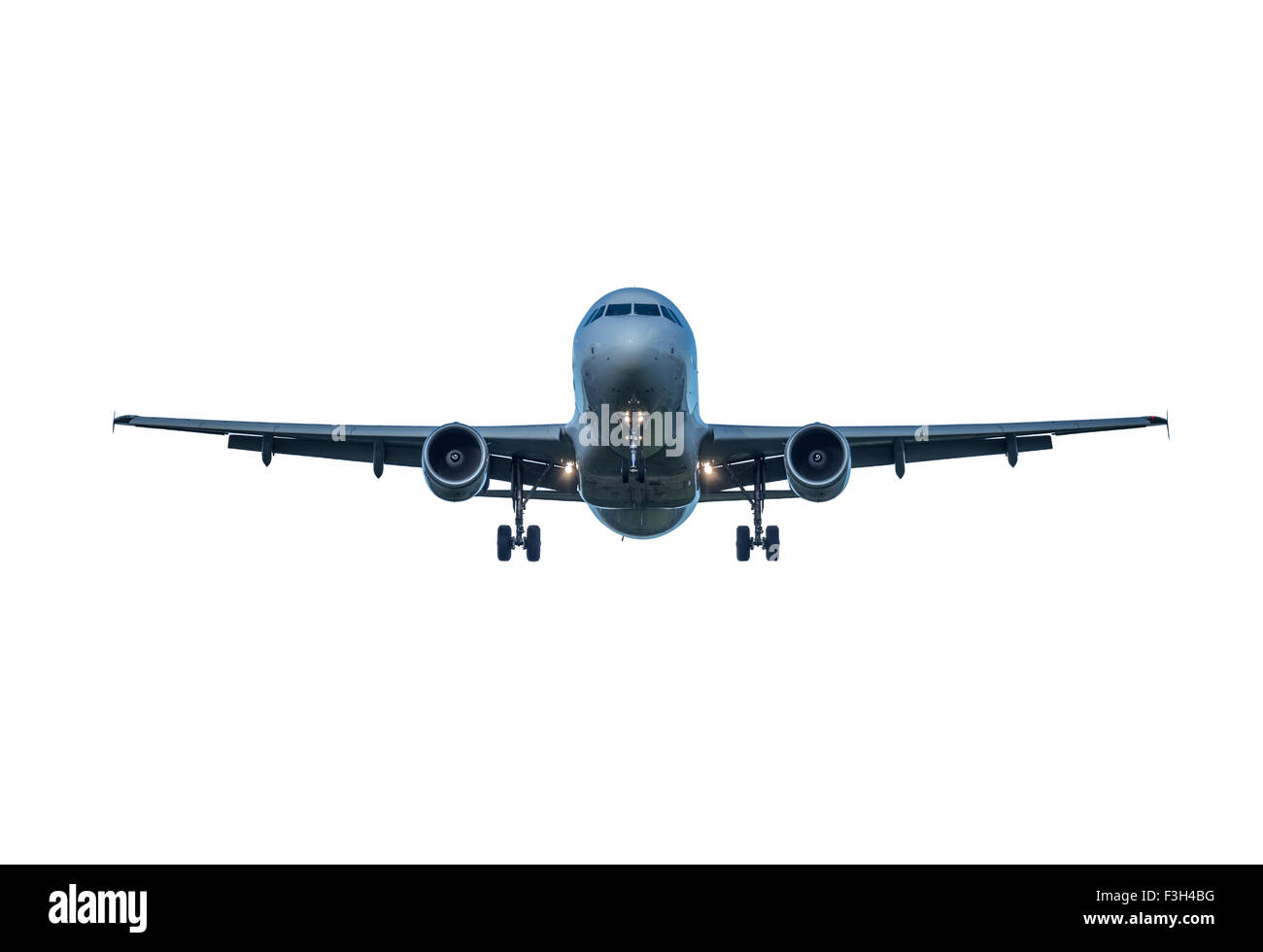 Airplane wings landing Cut Out Stock Images & Pictures - Alamy