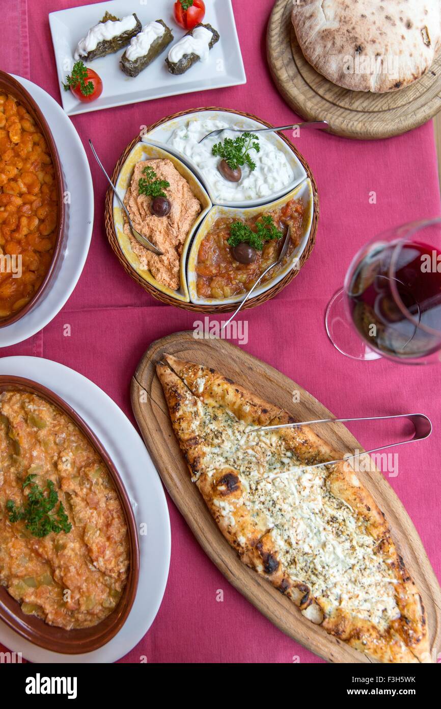 Traditional Macedonian food Stock Photo Alamy