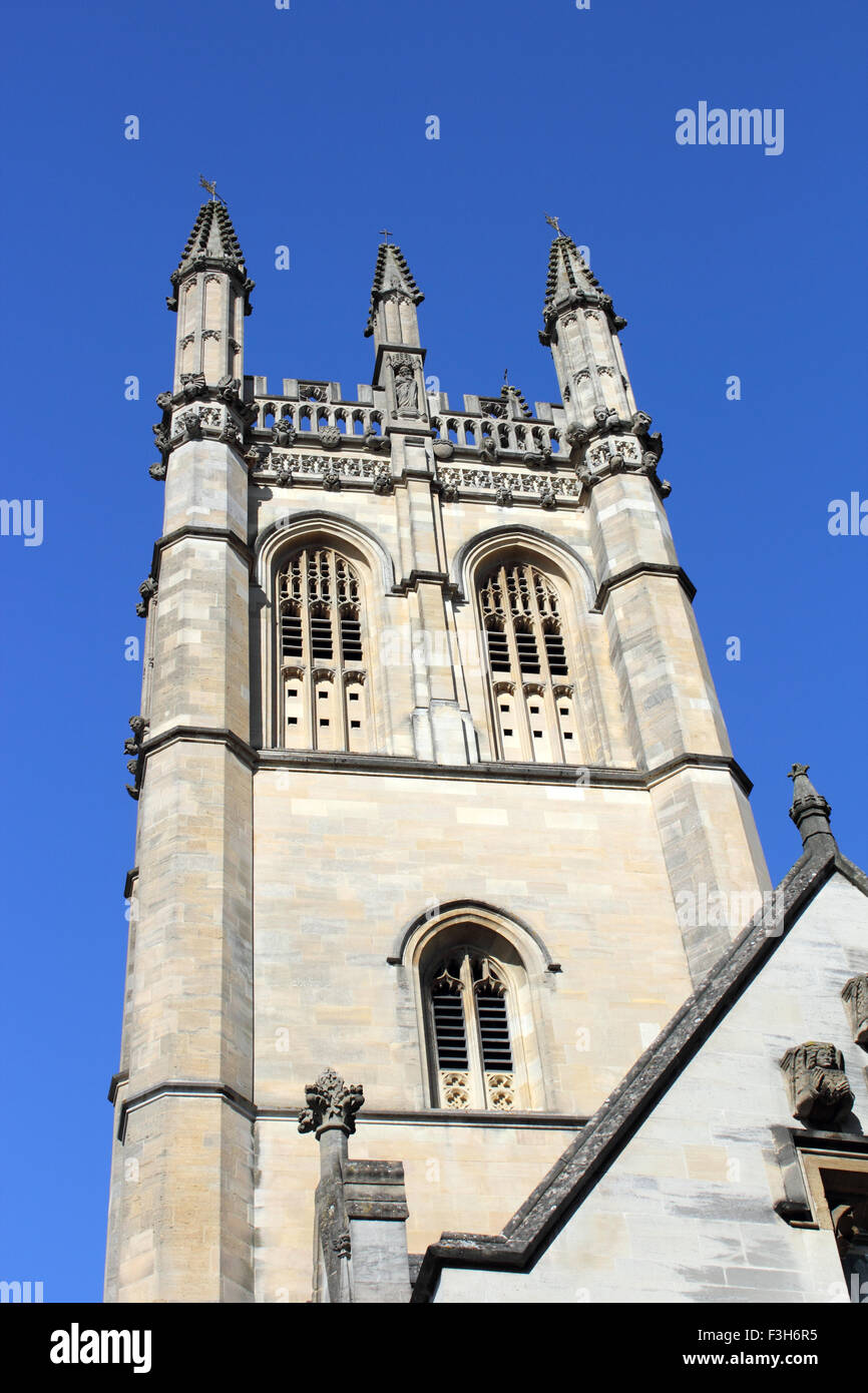 The Great Tower, Magdalen College, Oxford, England, UK Stock Photo