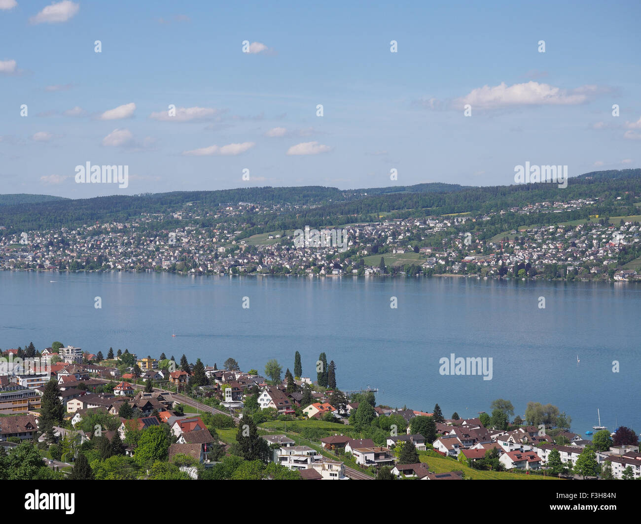 Lake of Zurich Stock Photo Alamy