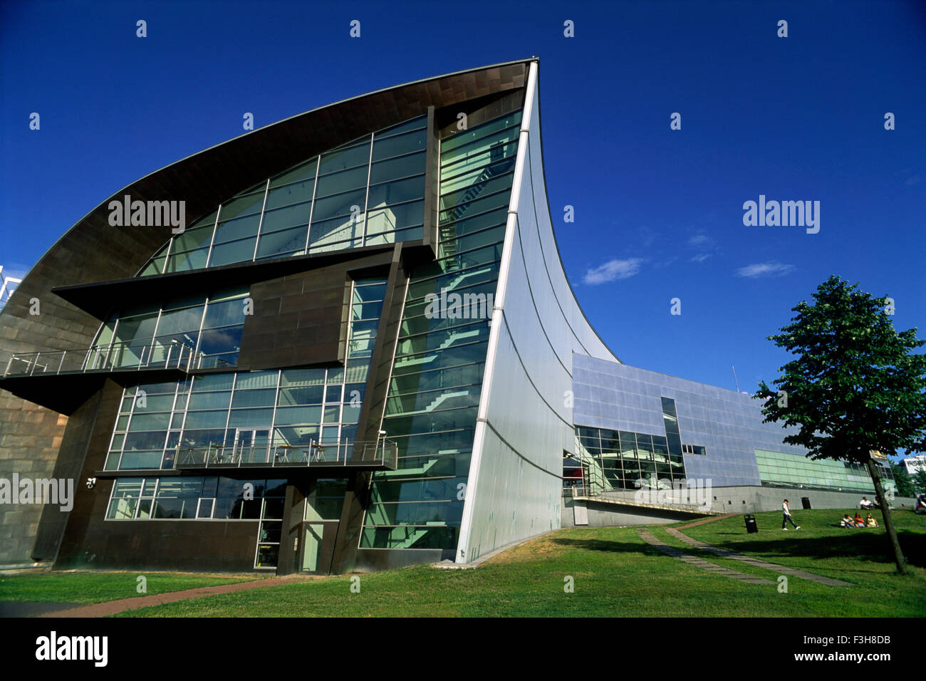 Finland, Helsinki, Kiasma, Museum of Contemporary Art, architect Steven