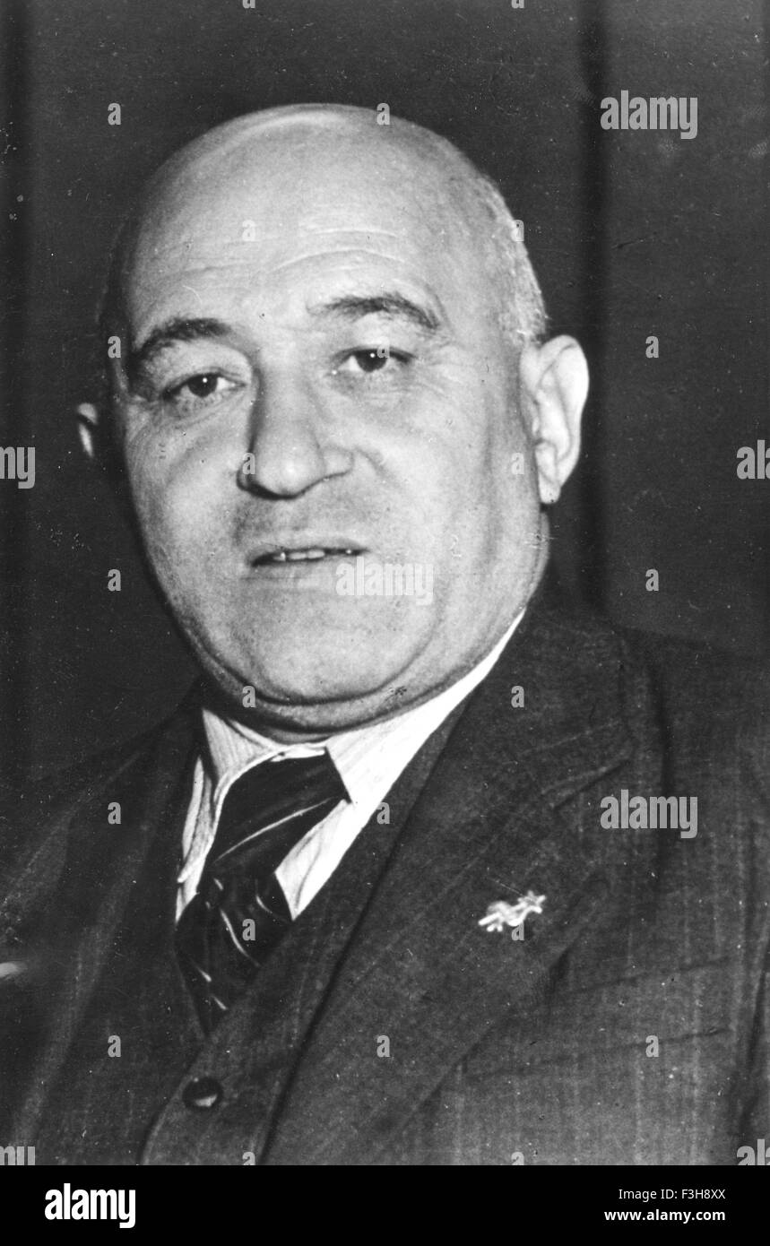 MATYAS RAKOSI (1892-1971) Hungarian Communist politician about 1950 ...