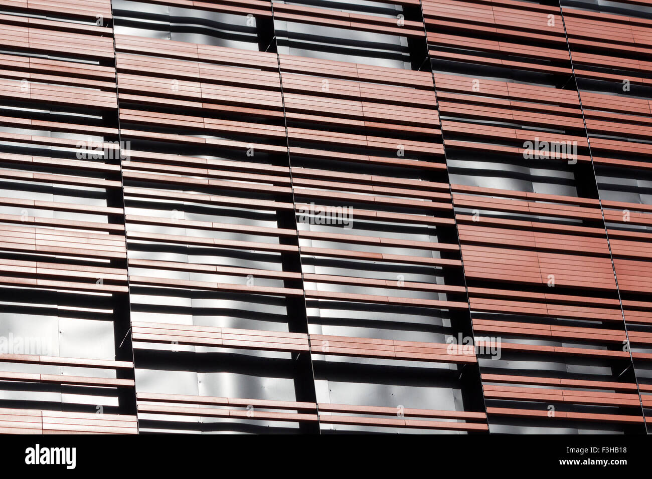 Side of a building in downtown Toronto, Ontario, Canada Stock Photo