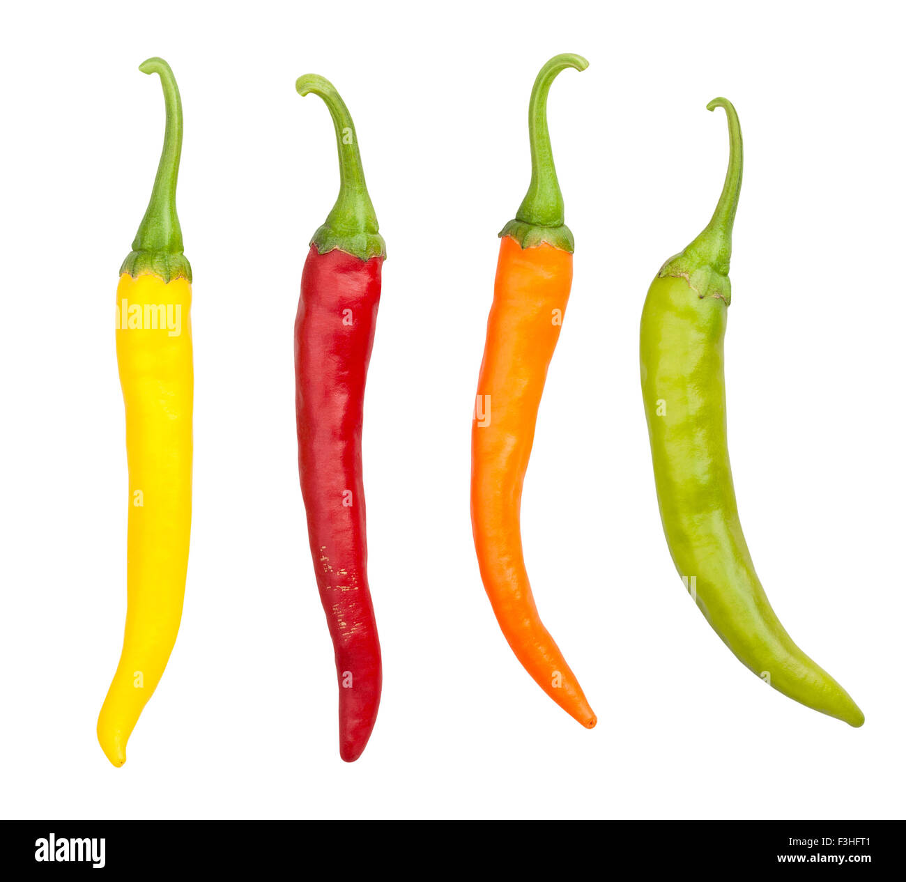 Cayenne chilli peppers Cut Out Stock Images & Pictures Alamy