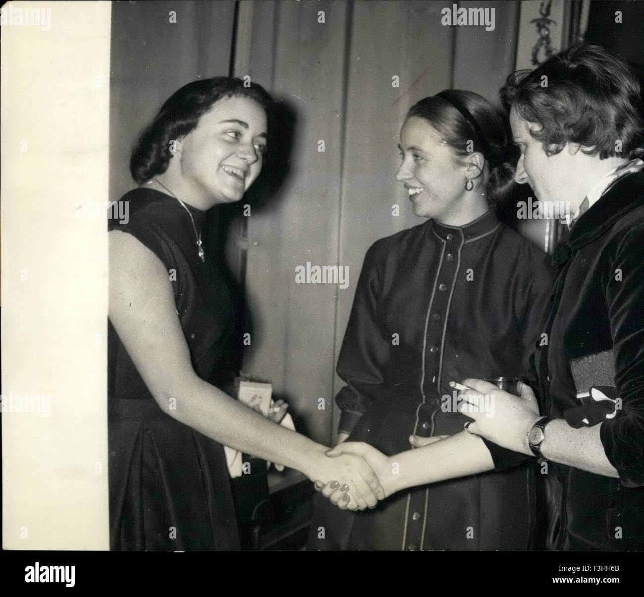 Feb. 24, 1962 Pamela Moore, the American Francoise Sagan in Paris