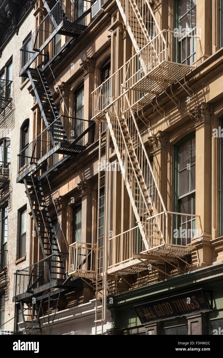 apartment building in TriBeCa, New York City Stock Photo Alamy