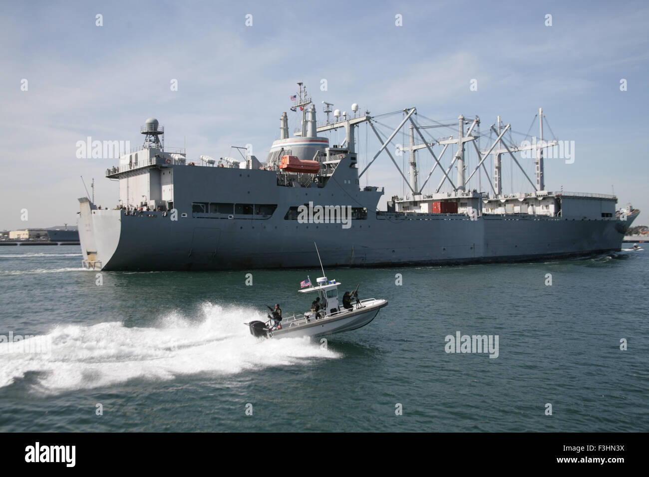 US Navy vessel sailing from San Diego Stock Photo Alamy
