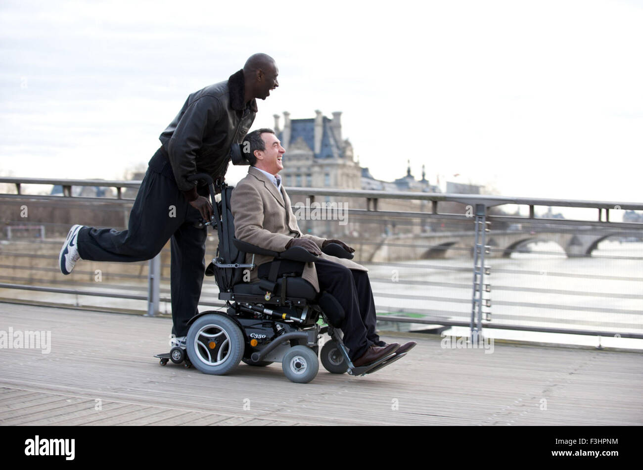 The Intouchables, UK: Untouchable) is a 2011 French comedy-drama film directed by Olivier Nakache & Éric Toledano. It stars François Cluzet and Omar Sy.  This photograph is for editorial use only and is the copyright of the film company and/or the photographer assigned by the film or production company and can only be reproduced by publications in conjunction with the promotion of the above Film. A Mandatory Credit to the film company is required. The Photographer should also be credited when known. Stock Photo