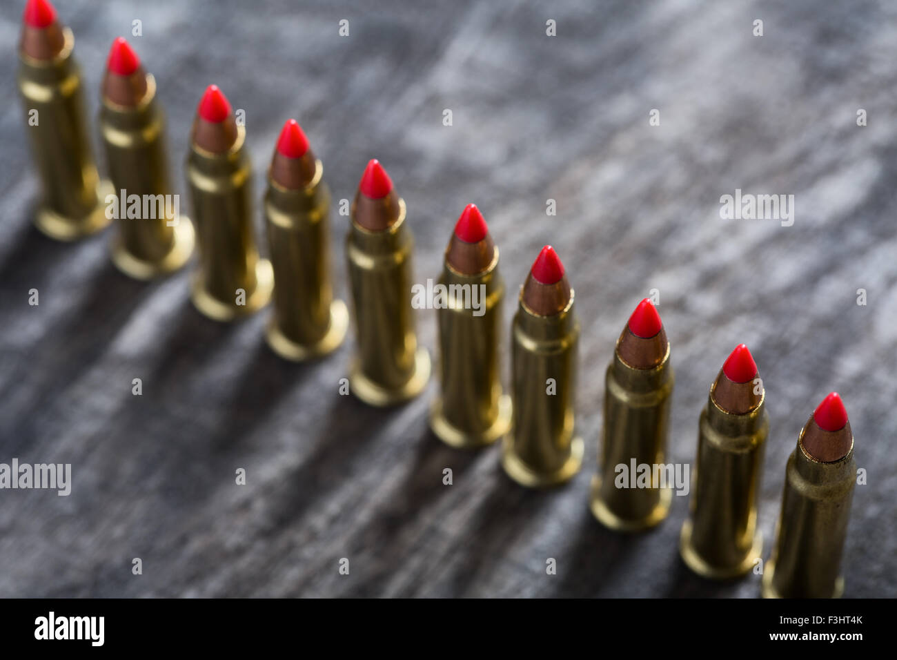 Red tipped bullets hires stock photography and images Alamy