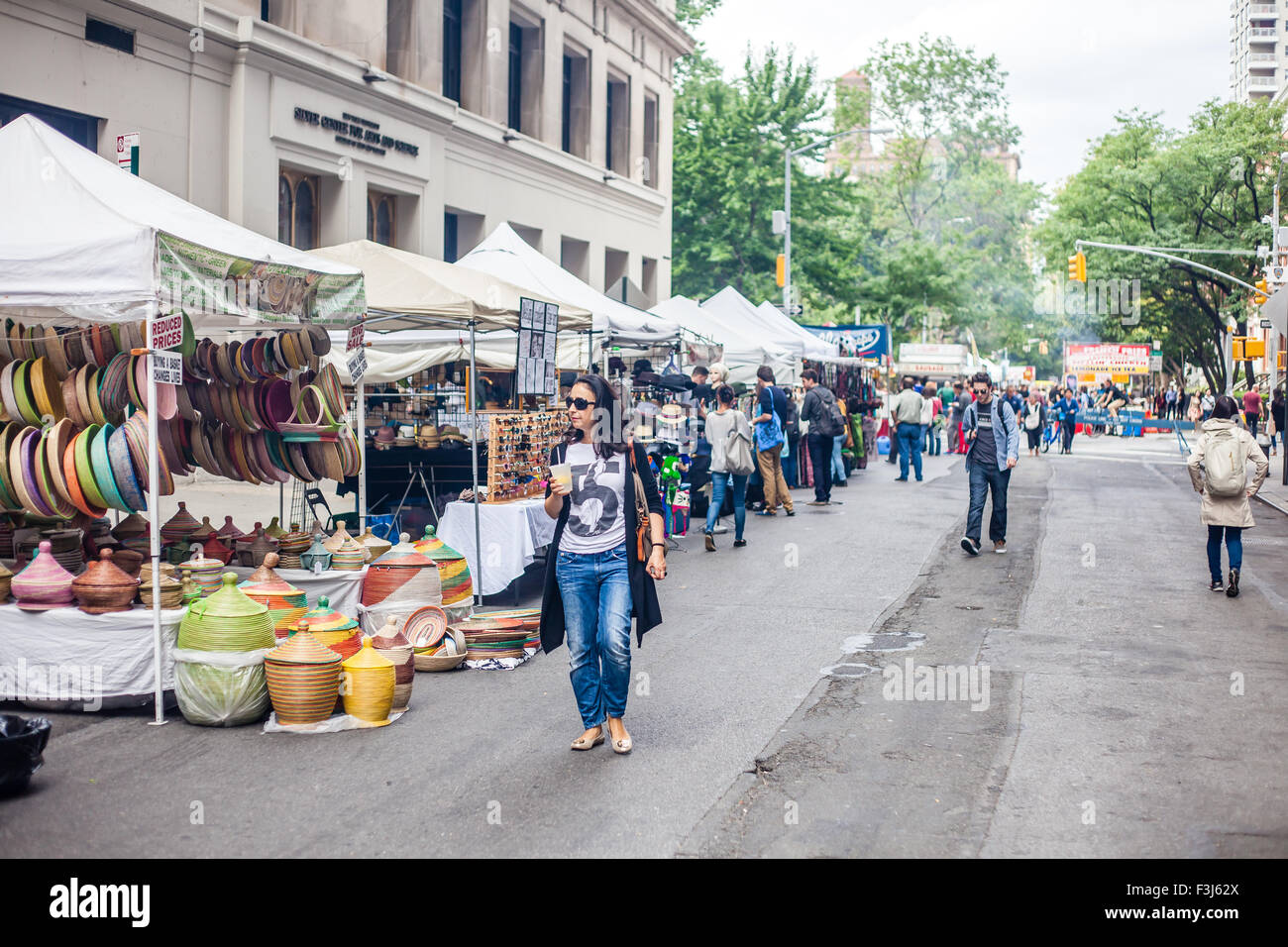 Street festival in New York City Stock Photo Alamy