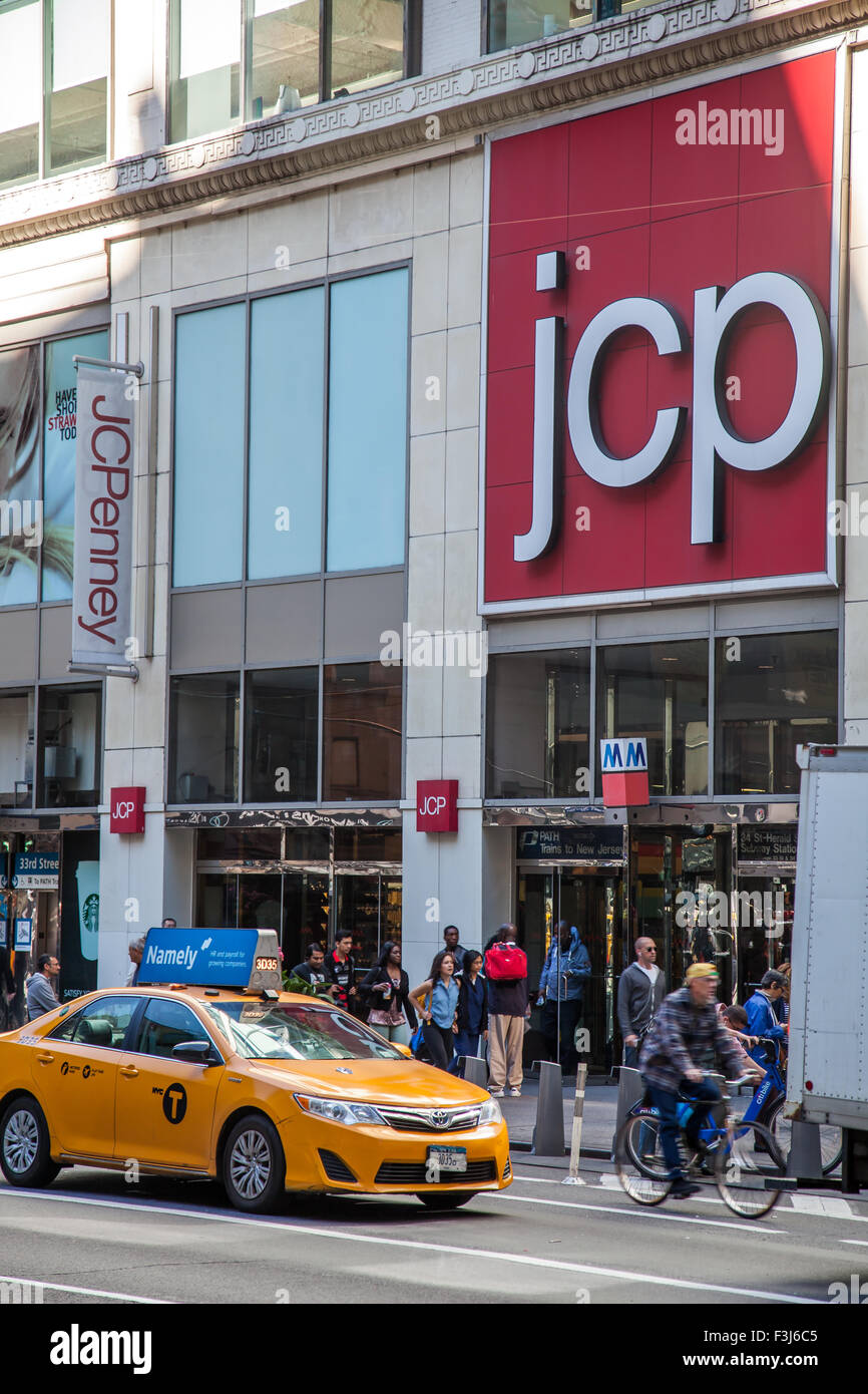 JC Penny store in New York City Stock Photo