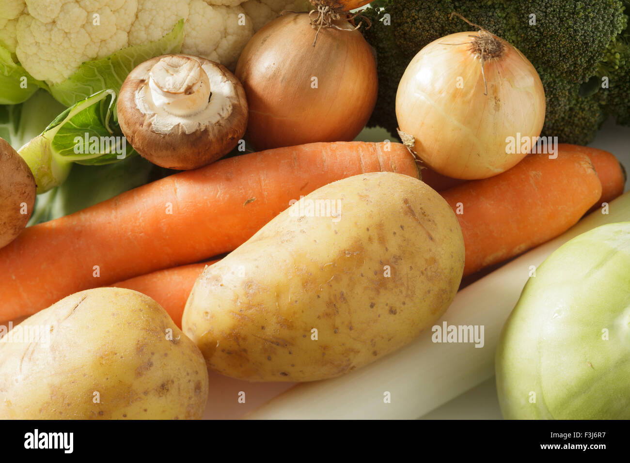 selection of winter vegetables Stock Photo Alamy