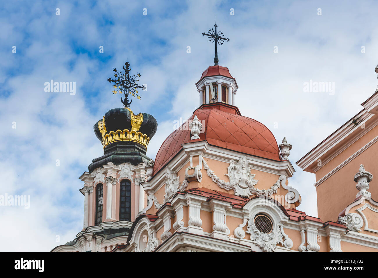 Church of St. Casimir, Vilnius, Lithuania Stock Photo Alamy