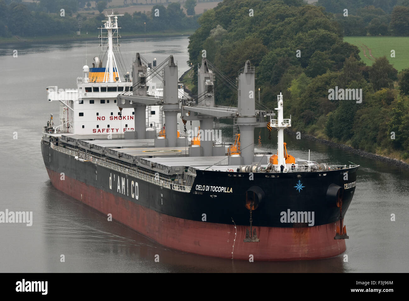 Handysize bulkcarrier Cielo di Tocopilla Stock Photo