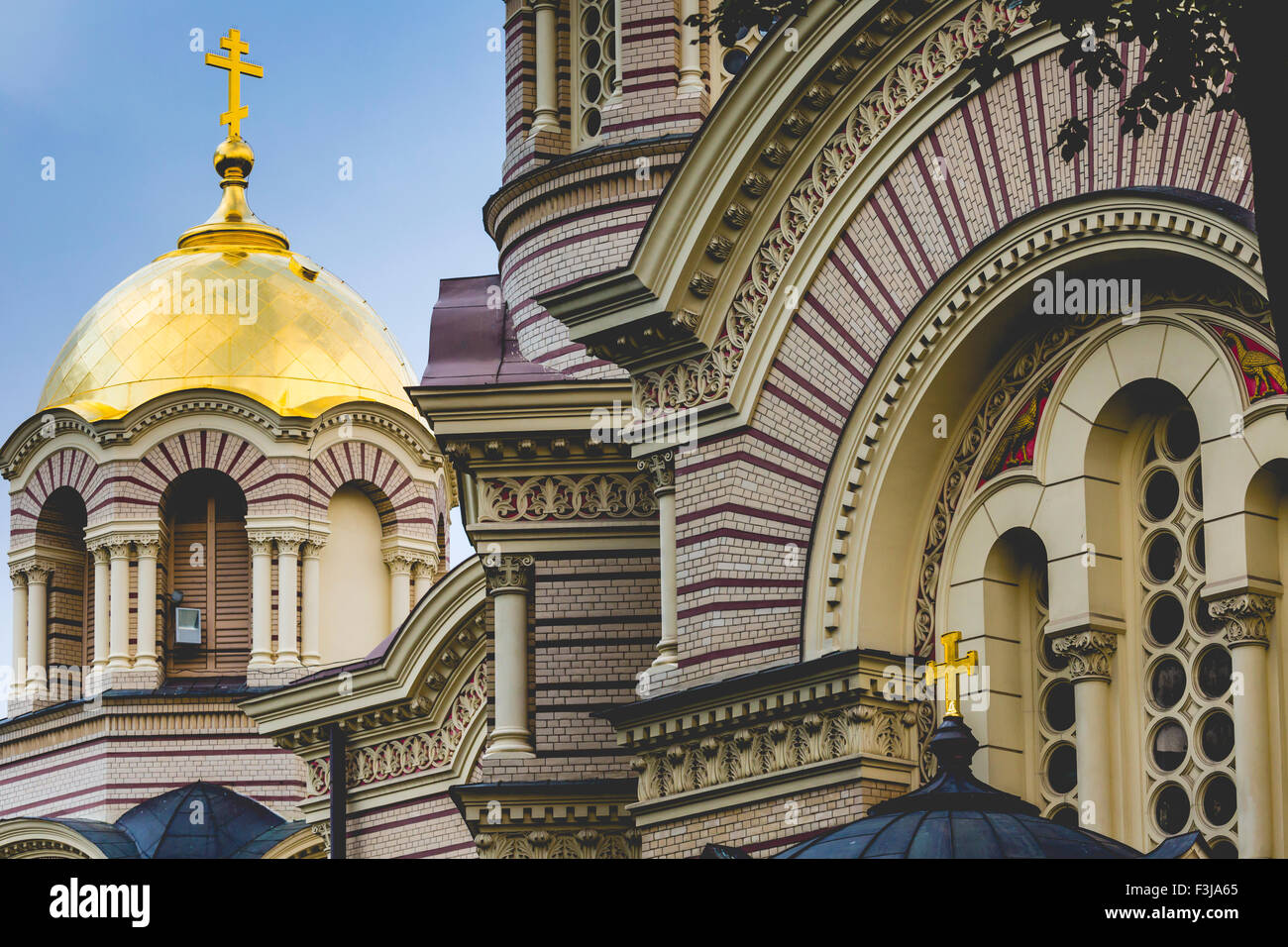 The Nativity of Christ Cathedral in Riga. Latvia Stock Photo Alamy