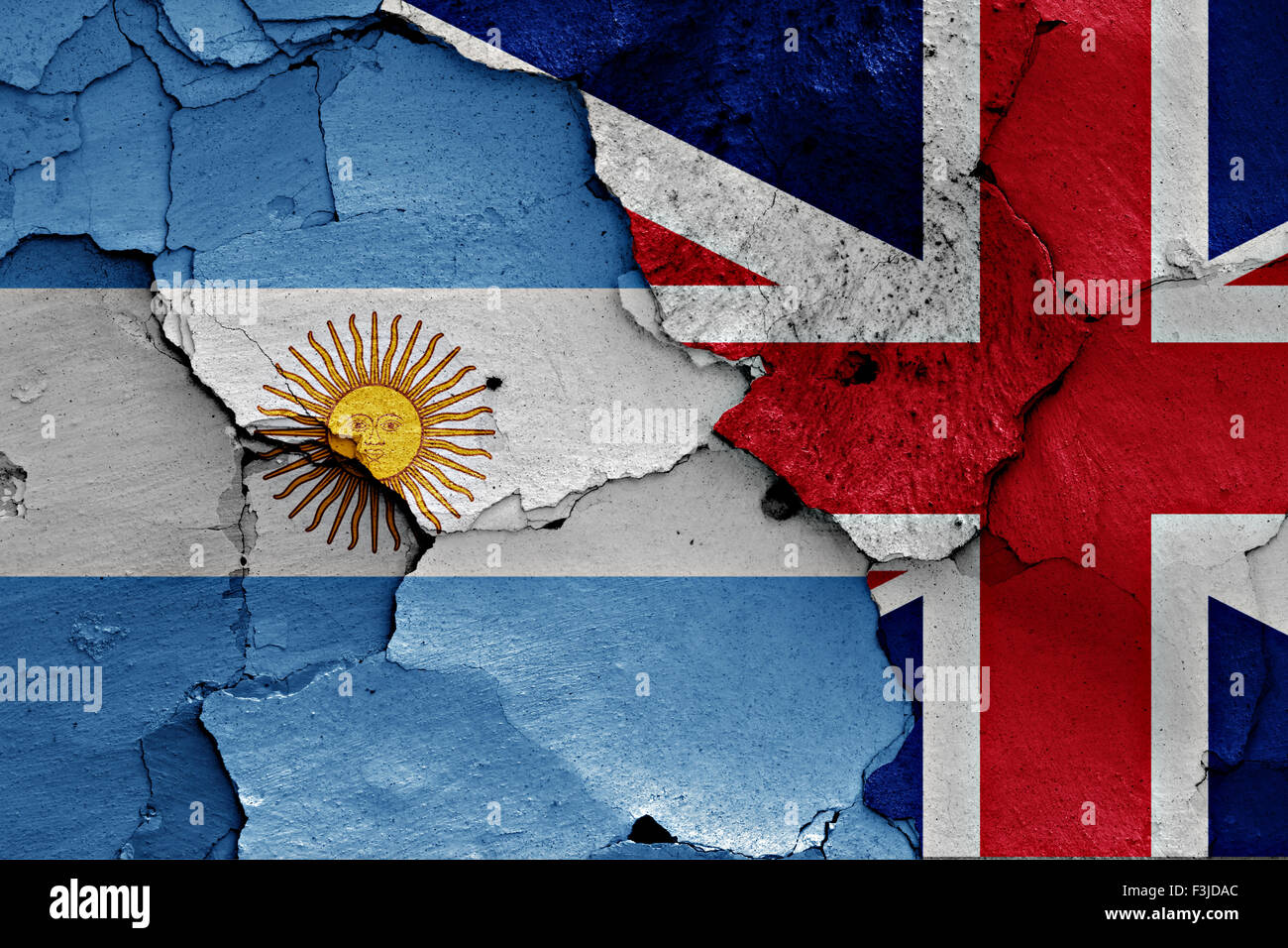 Uk argentina flag hi-res stock photography and images - Alamy