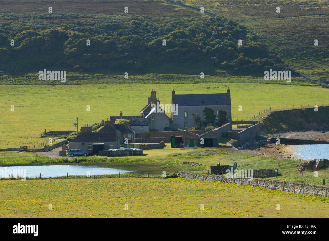 Carrick House - visitor attraction on the island of Eday, Orkney Islands, Scotland. Stock Photo