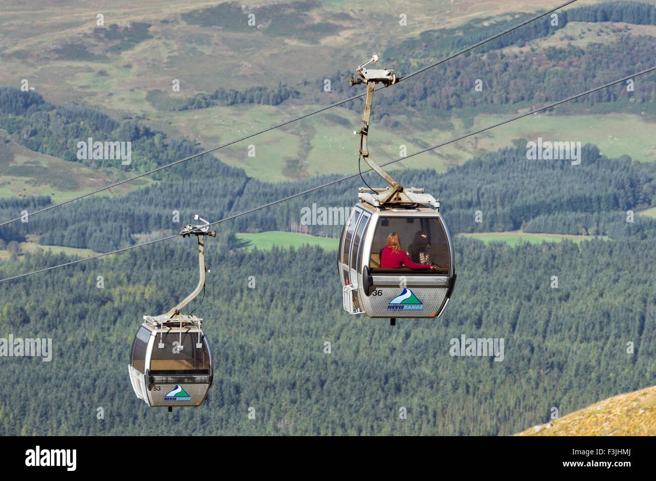 Aonach mor and cable car hi-res stock photography and images - Alamy