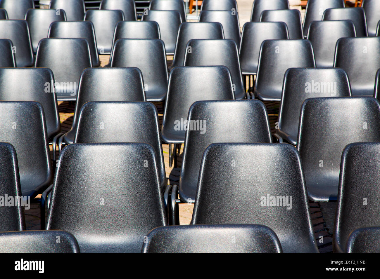 empty seat in italy europe background black texture Stock Photo - Alamy