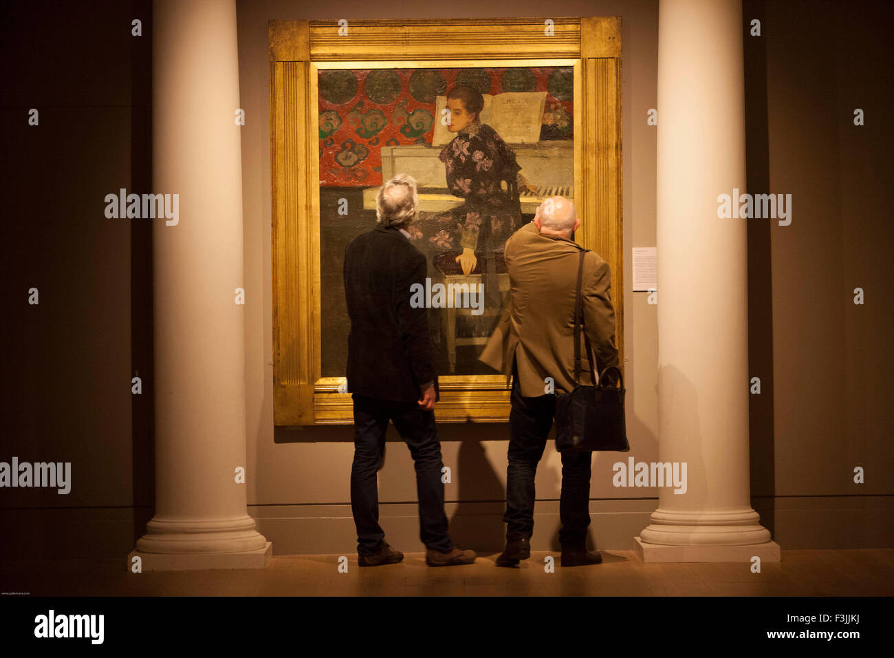 Edinburgh.UK. 8th October. Arthur Melville: Adventures in Color. 10 October 2015 to 17 January 2016. A major exhibition devoted to the unique achievements of one of the most radical and exciting Scottish artist of the 19th Century display in Scottish National Gallery. Pako Mera/Alamy Live News. Stock Photo