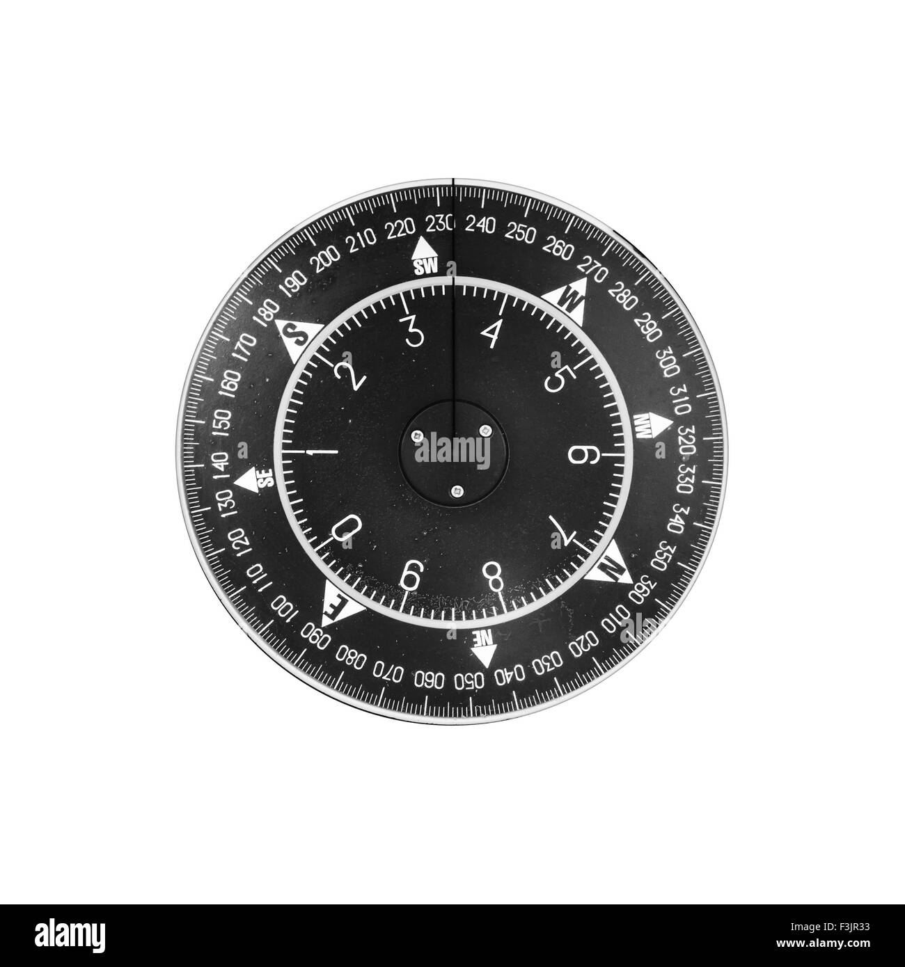 Nautical compass Black and White Stock Photos & Images - Alamy