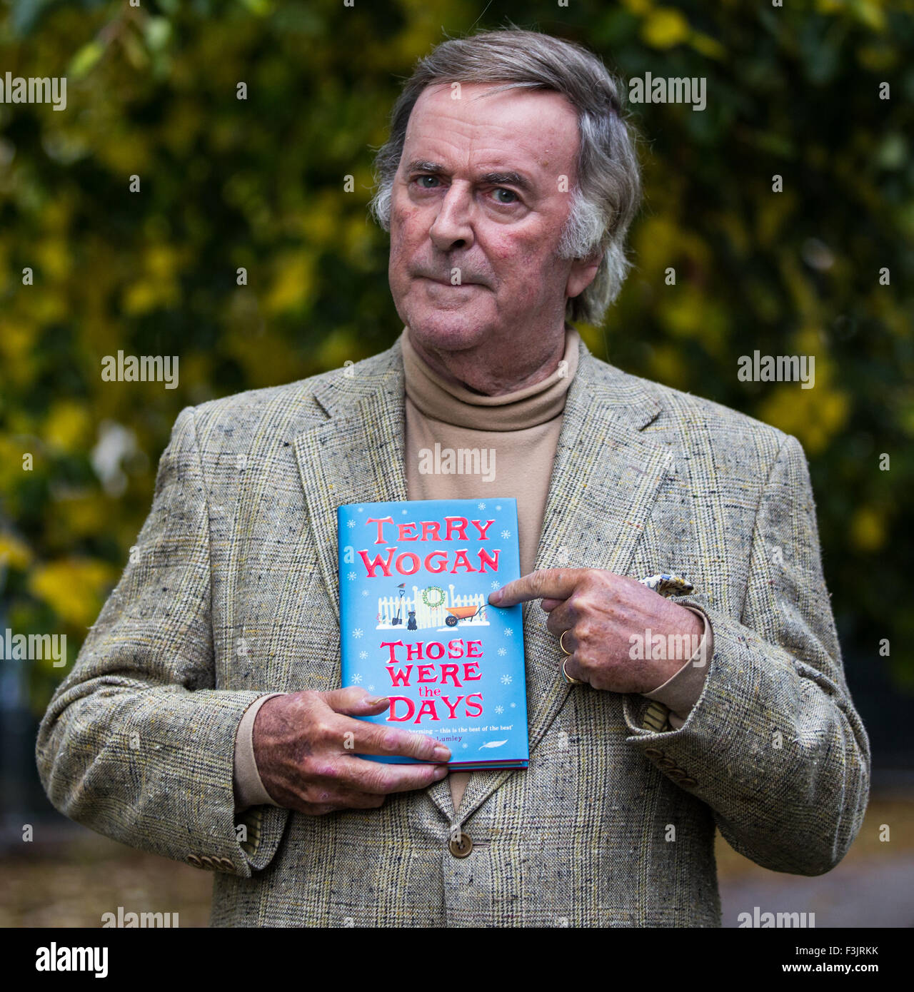 Terry Wogan, Cheltenham Literature Festival, 2015 Stock Photo