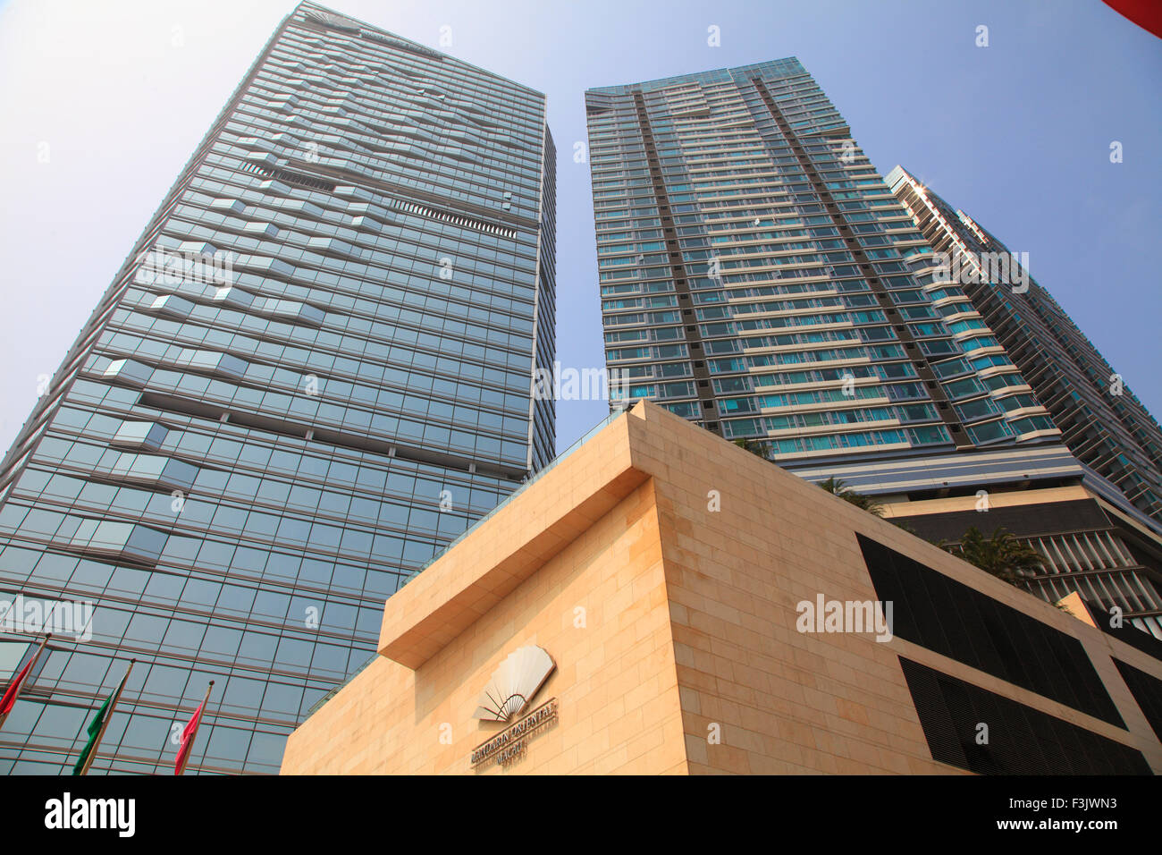 China, Macau, Mandarin Oriental Hotel, Stock Photo