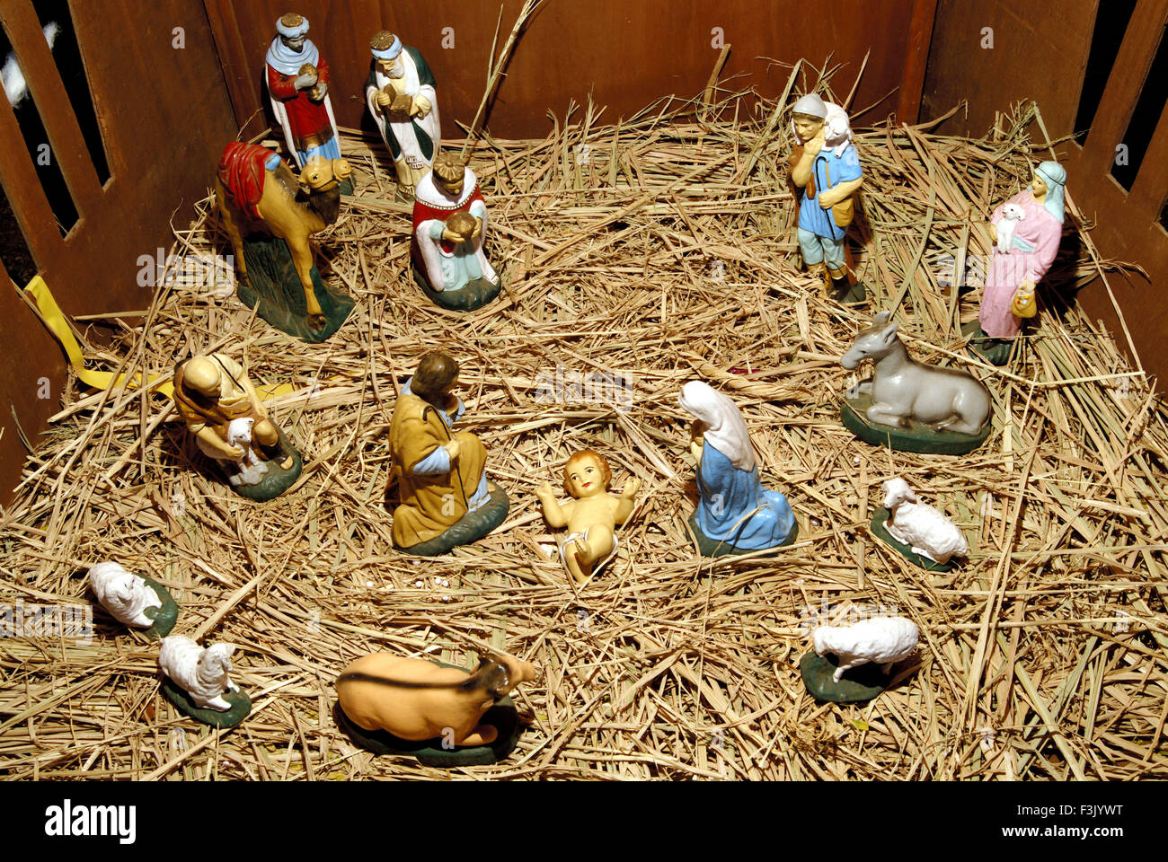 Baby Jesus Manger Crib