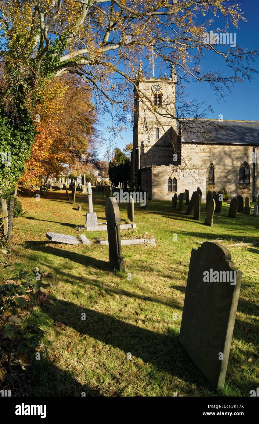 UK,South Yorkshire,Sheffield,Dore,Christ Church Stock Photo