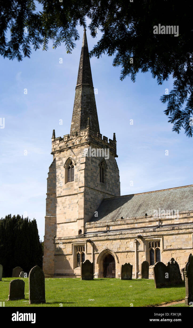 UK, England, Yorkshire East Riding, Wintringham, St Peter’s church Stock Photo