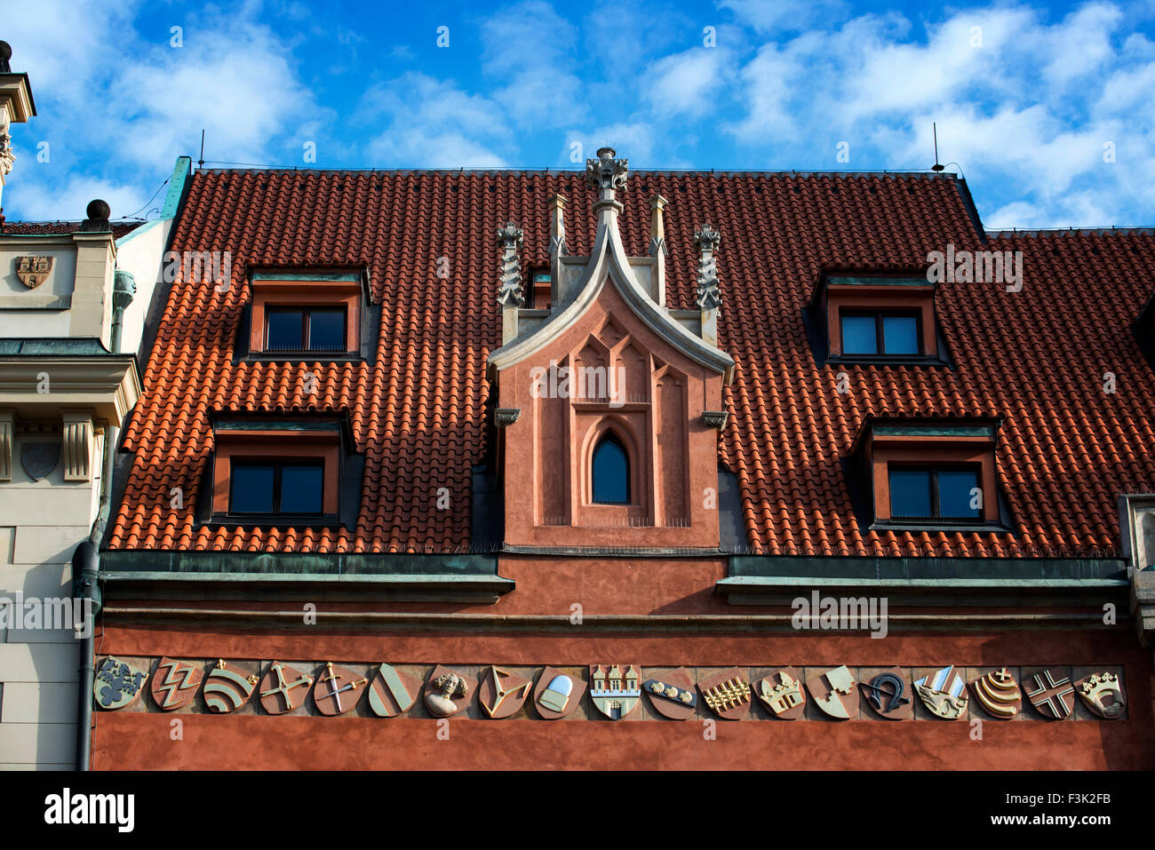 Council Hall building, Old town Hall, Prague, Czech Republic Stock Photo