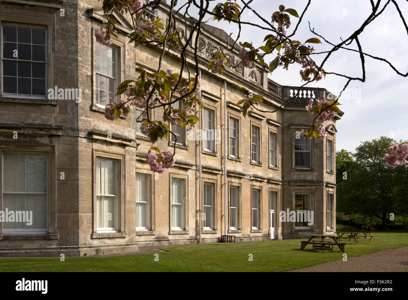 UK, England, Yorkshire East Riding, Kilnwick Percy Hall, Madhyamaka Kadampa Meditation Centre Stock Photo