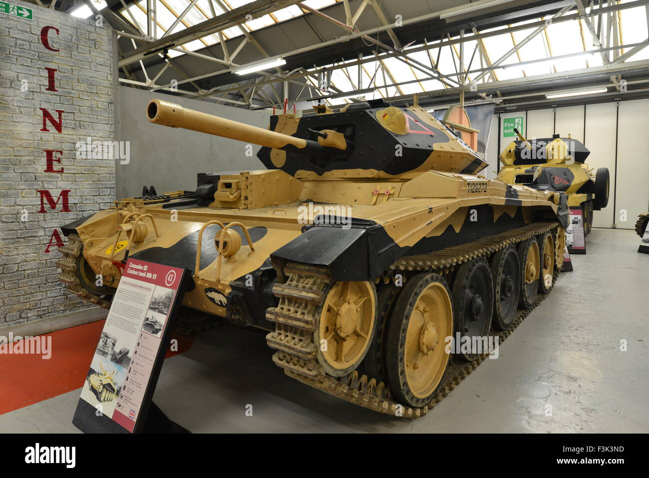 A tank at the Bovington Tank Museum in Bovington Stock Photo Alamy